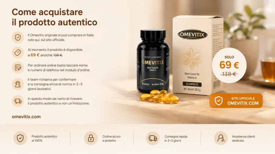 Omevitix in Österreich auf der offiziellen Website kaufen