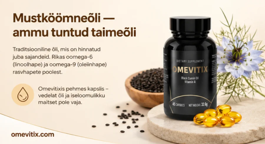 Omevitix — jednoduchý každodenní návyk v kapslích