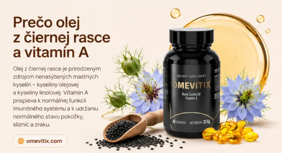 Omevitix — jednoduchý každodenní návyk v kapslích