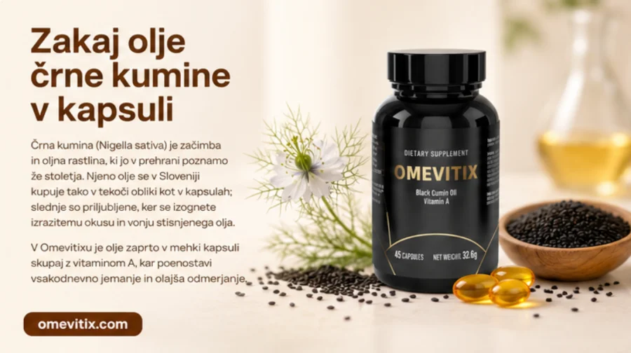 Omevitix — jednoduchý každodenní návyk v kapslích