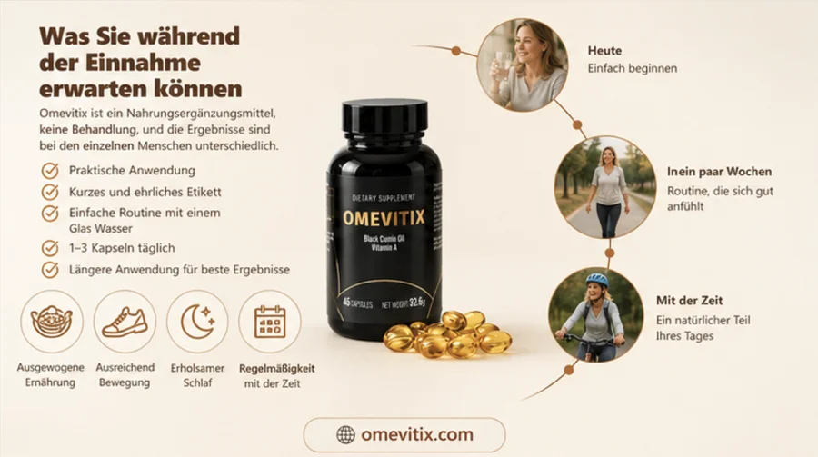 Omevitix — Kapseln für Erwachsene zur Ergänzung der Ernährung