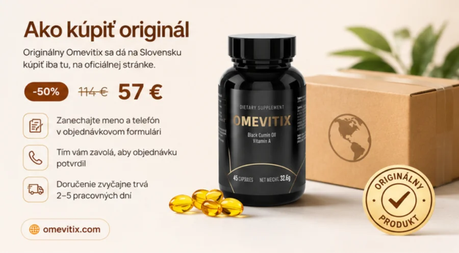 Omevitix — originální produkt na oficiálním webu omevitix.com
