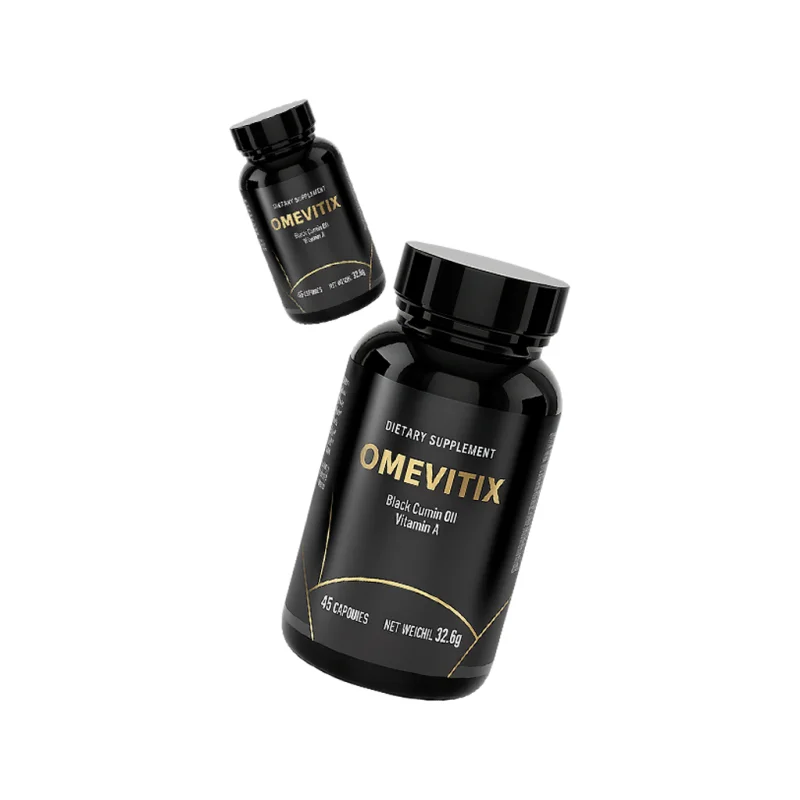 Omevitix — pakiranje dodatka prehrani u kapsulama, pogled sprijeda